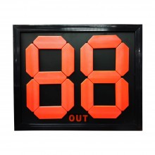 Portable Manual Substitution Scoreboard - 2 Digit
